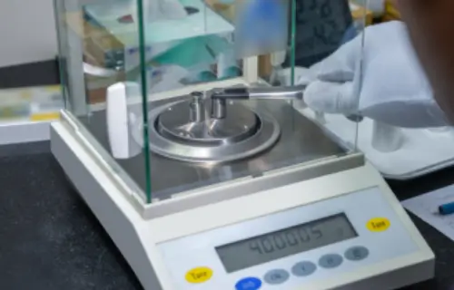 Étalonnage et vérification de pesage