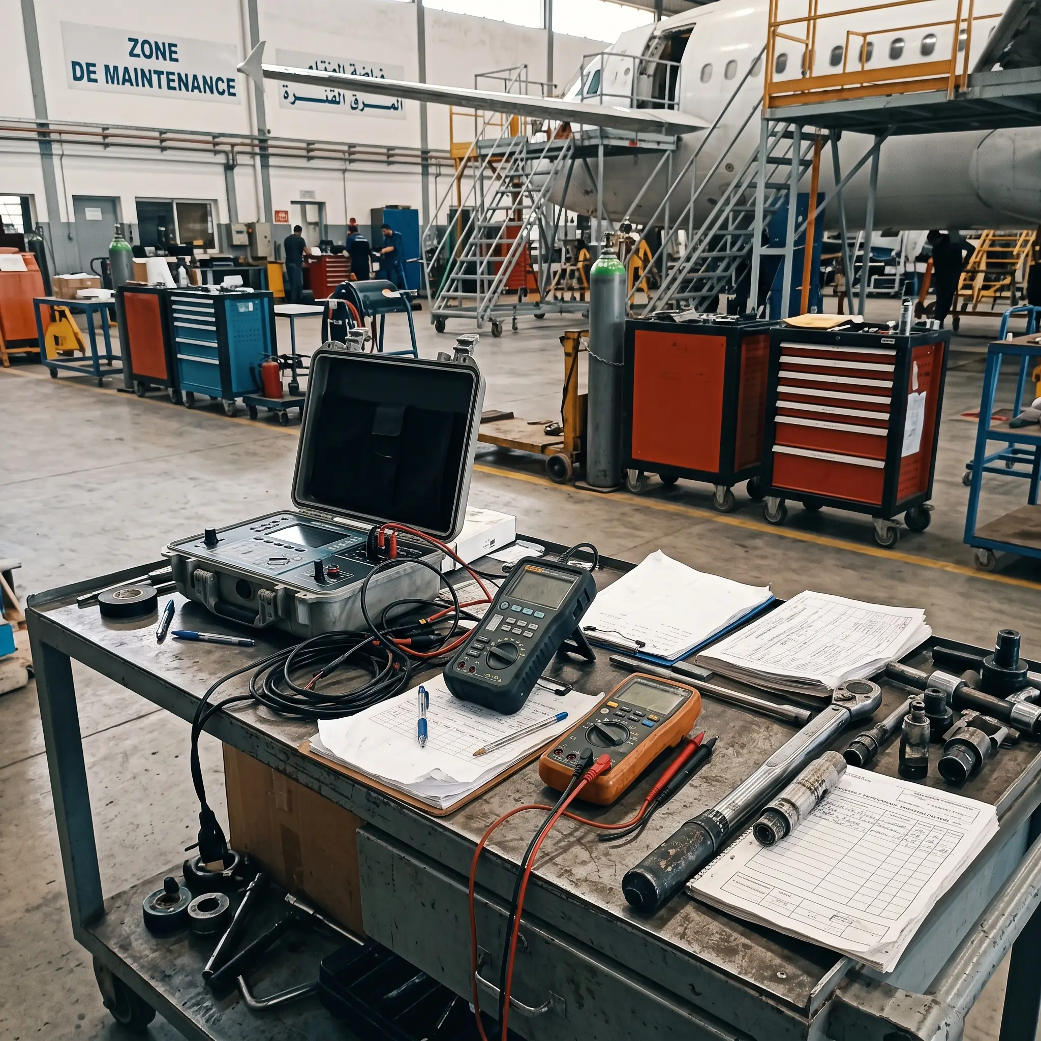 Métrologie et étalonnage pour l'industrie aéronautique